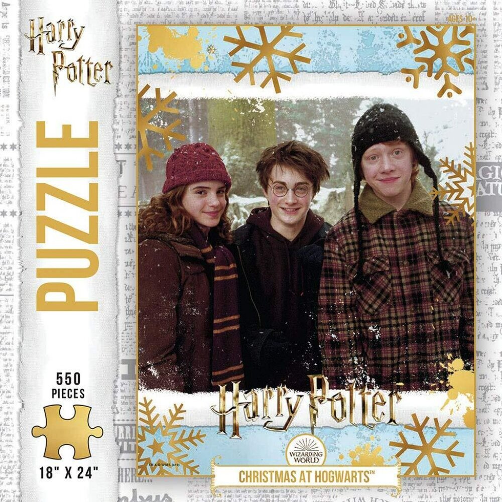 Harry Potter Christmas Wizarding World 500 Piece Puzzle Holiday Collectible NIB